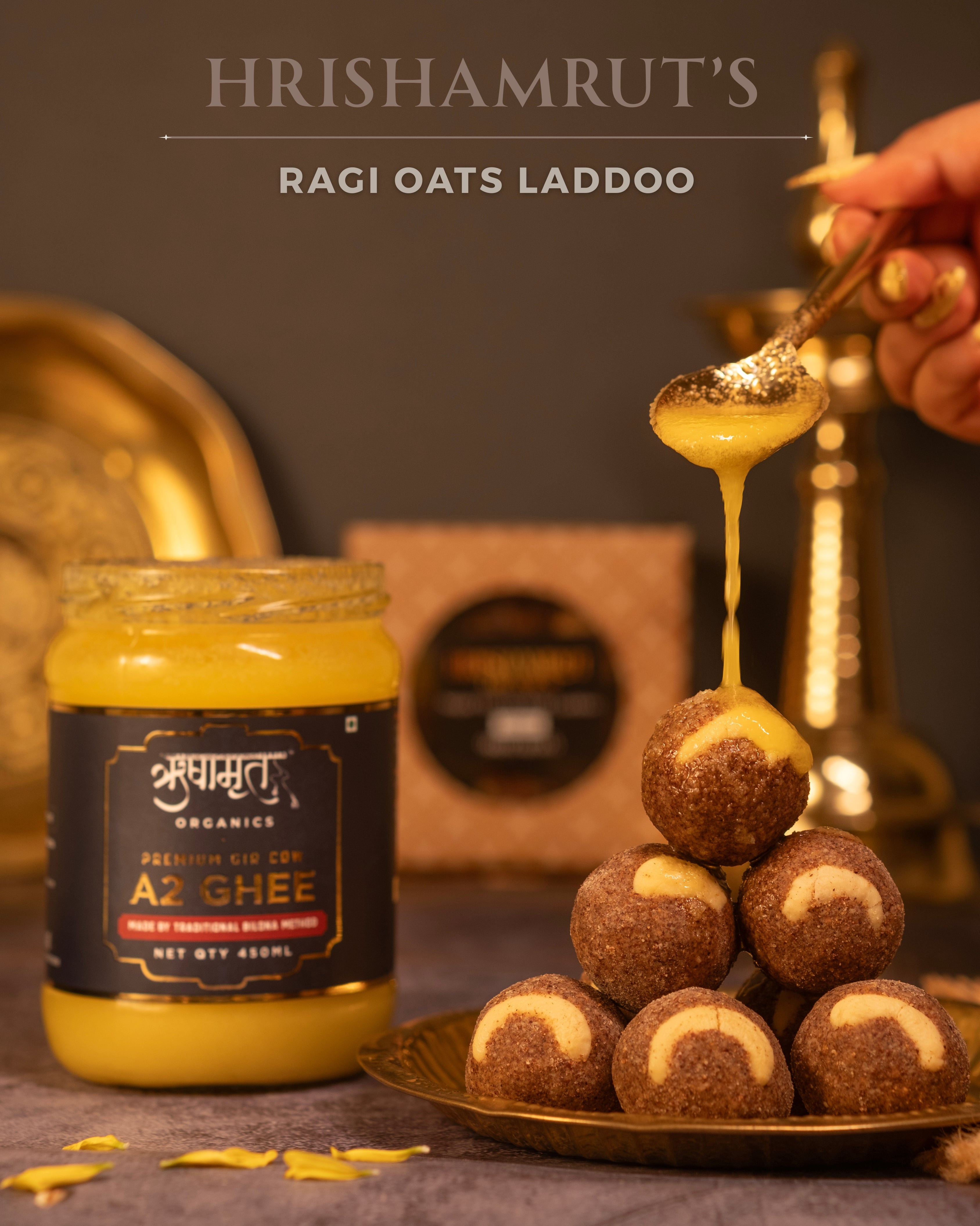250 GM Ragi Oats Laddoo