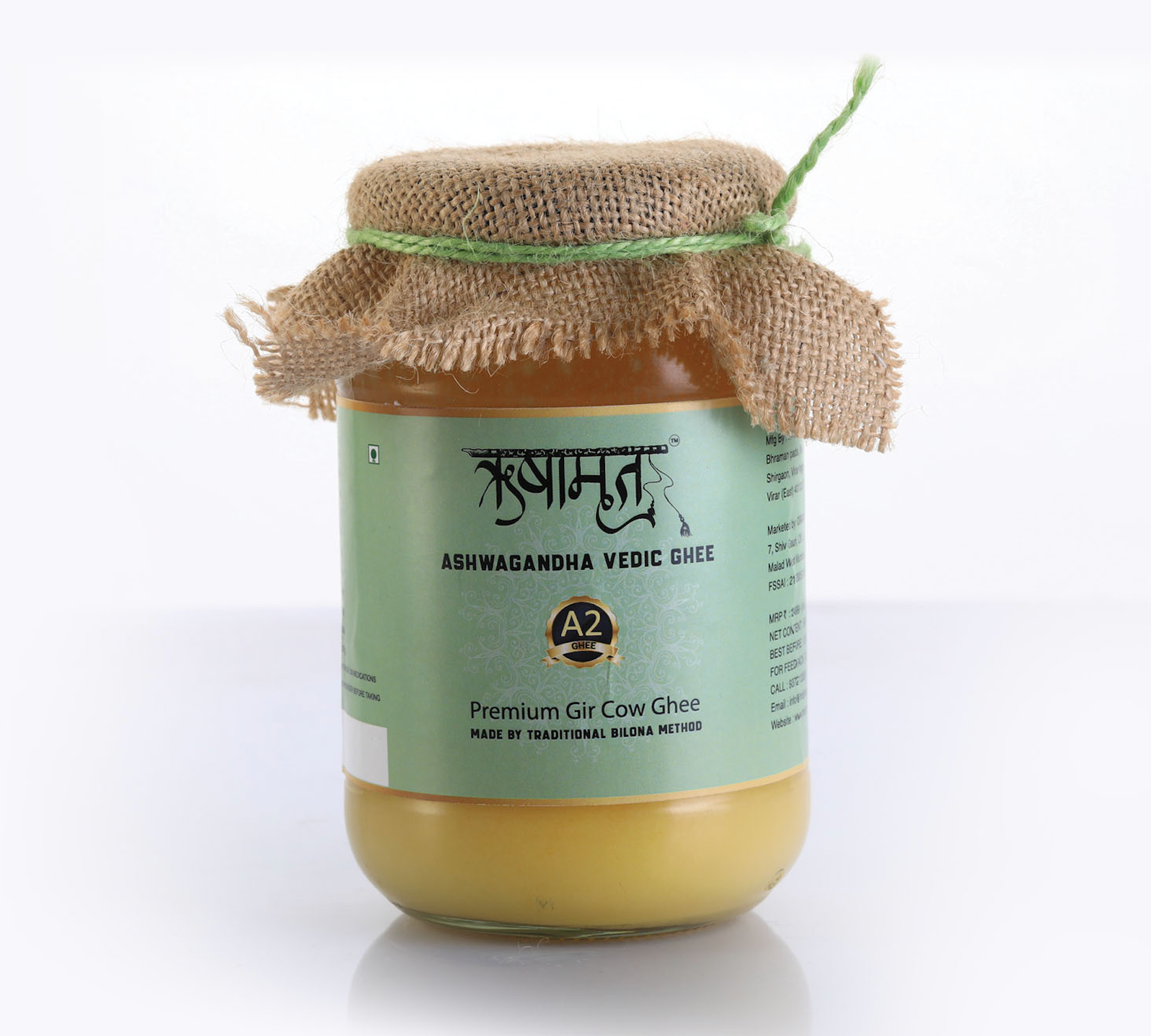 A2 Ashwagandha Ghee 450 ml